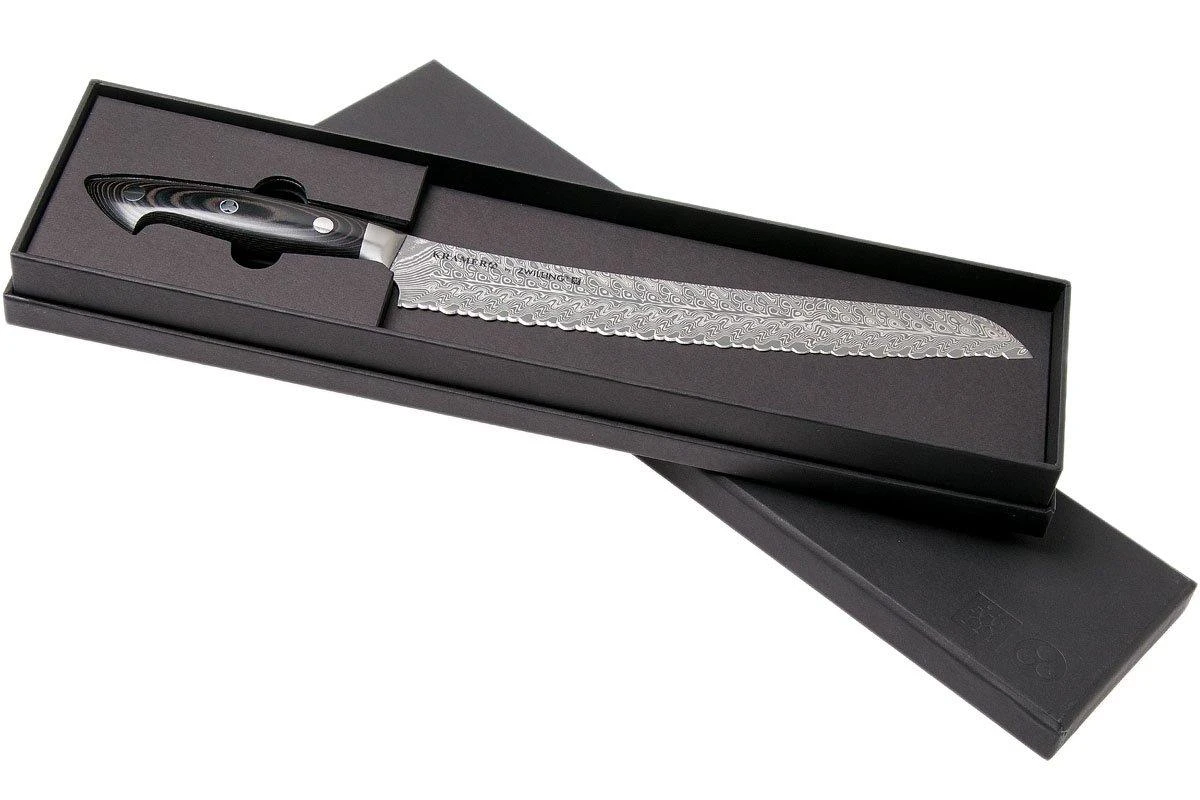 Bob Kramer By Zwilling Euro Acero Inoxidable Cuchillo De Pan 26 Cm, 34896-261-0 8 Bob Kramer By Zwilling Euro Acero Inoxidable Cuchillo De Pan 26 Cm, 34896-261-0 - Imagen 8