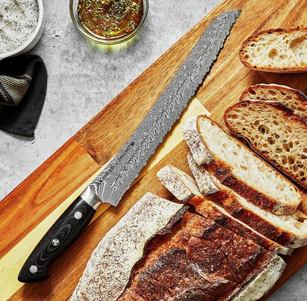 Bob Kramer By Zwilling Euro Acero Inoxidable Cuchillo De Pan 26 Cm, 34896-261-0 9 Bob Kramer By Zwilling Euro Acero Inoxidable Cuchillo De Pan 26 Cm, 34896-261-0 - Imagen 9